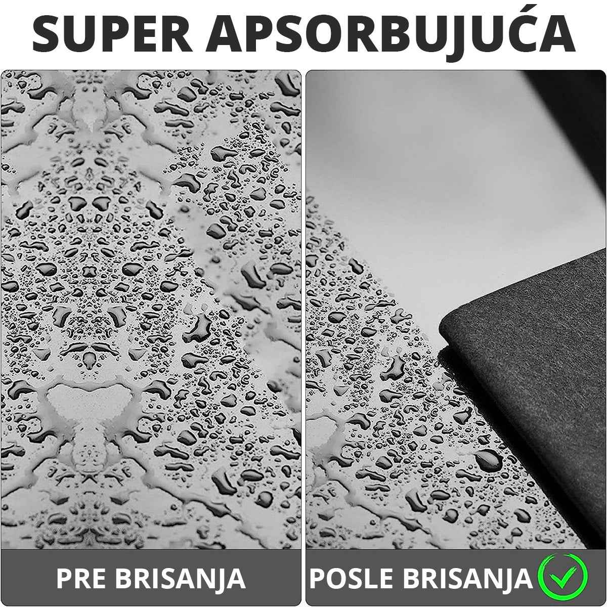 Čarobna Krpa Od Mikrofibera set od 5 komada