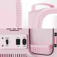 Mini frižider sa led osvetljenjem za kozmetiku