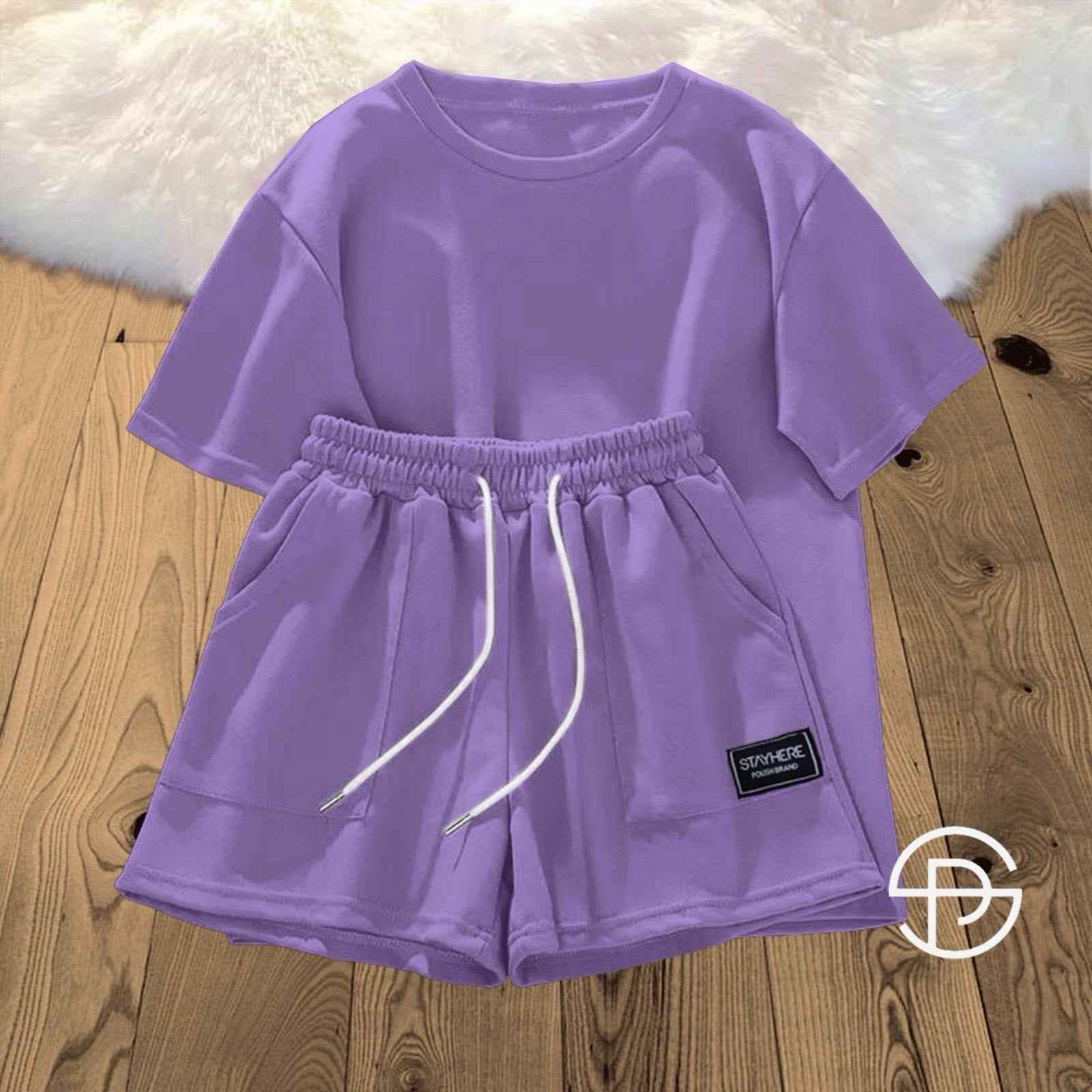 ležerni komplet majica i šorts