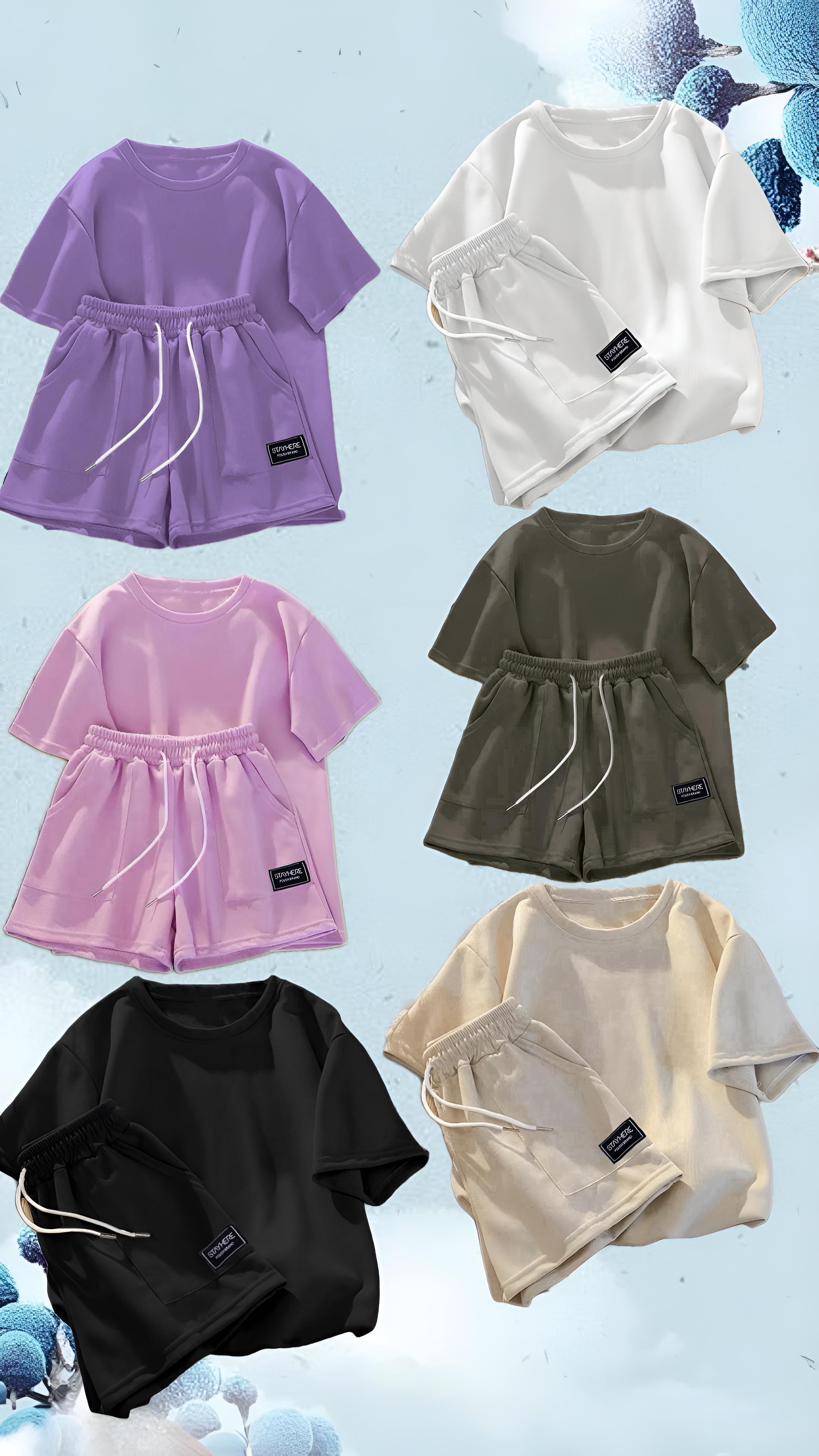 ležerni komplet majica i šorts