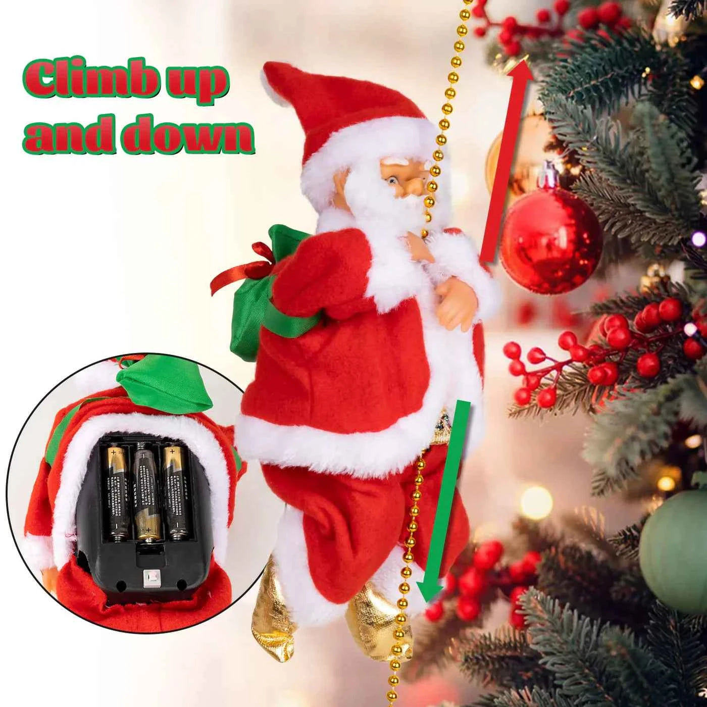 DEDA MRAZ - PRAZNIČNI PENJAČ