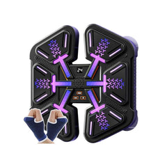 Muzička tabla za boks sa led svetlom i rukavice za boks