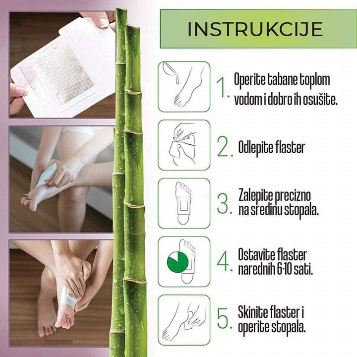Flasteri za detoksikaciju 1 + 1 Gratis